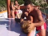 Two Hot Brazilian Bikini Babes Gets Roughly Anal Fucked On the Yacht By 2 Intruders